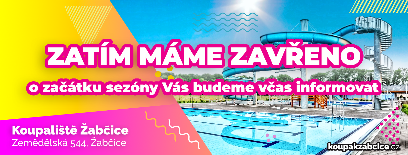 Zatím máme zavřeno Sezóna 2022 startuje 11. 6. 2022